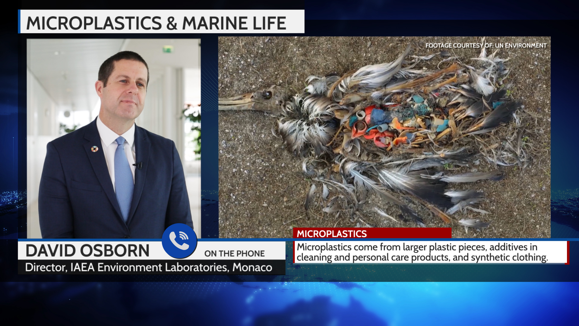 Microplastics and the Ocean